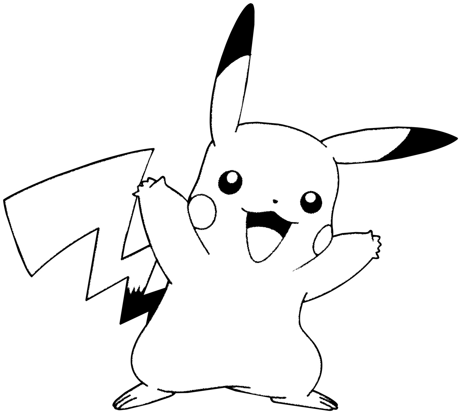 10 Free Pikachu Coloring Pages for Kids | | BestAppsForKids.com