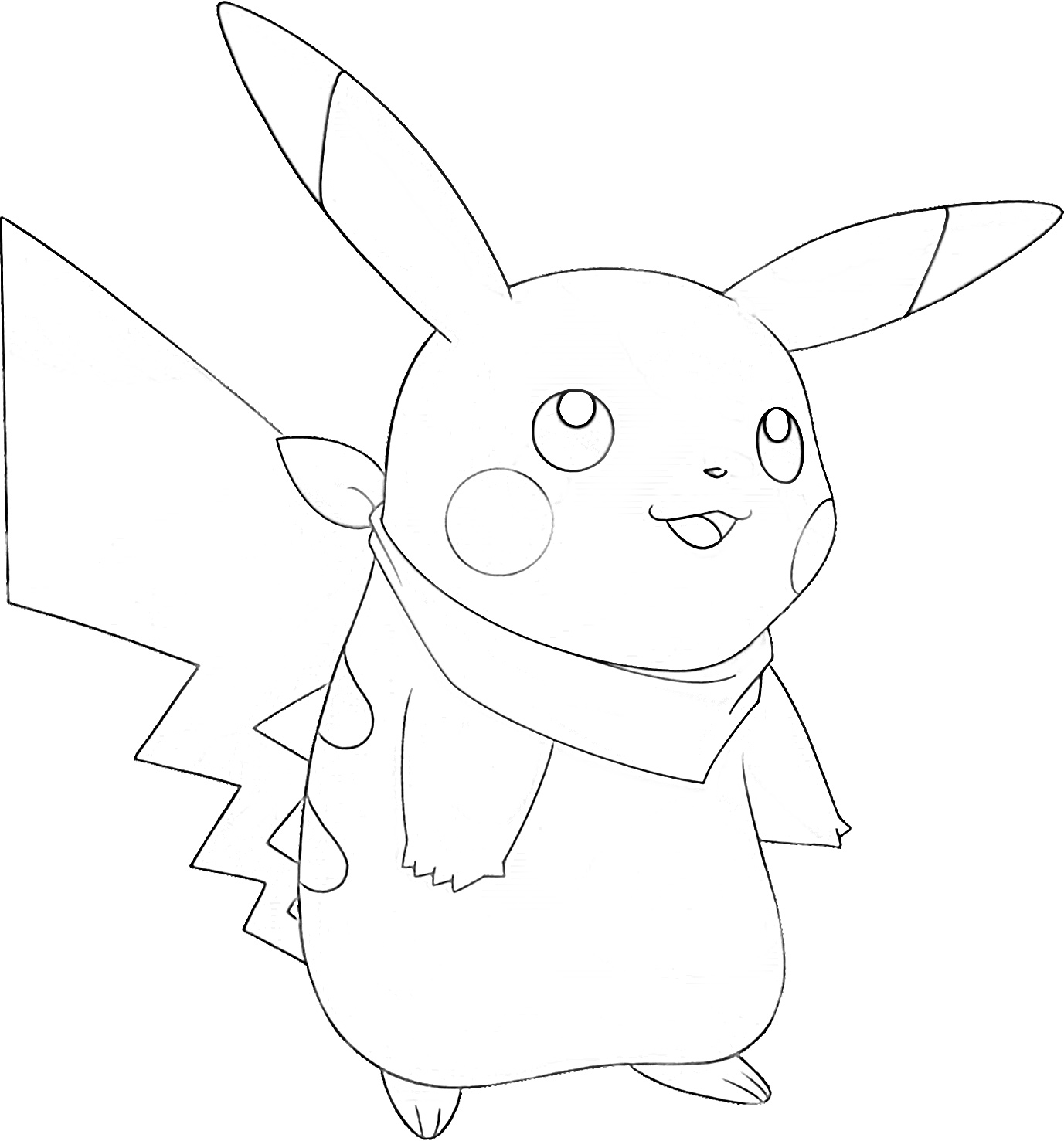 10 Free Pikachu Coloring Pages For Kids