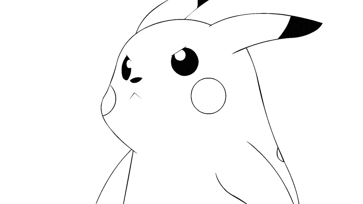 10 Free Printable Pikachu Coloring Pages to Download for Kids and Adults