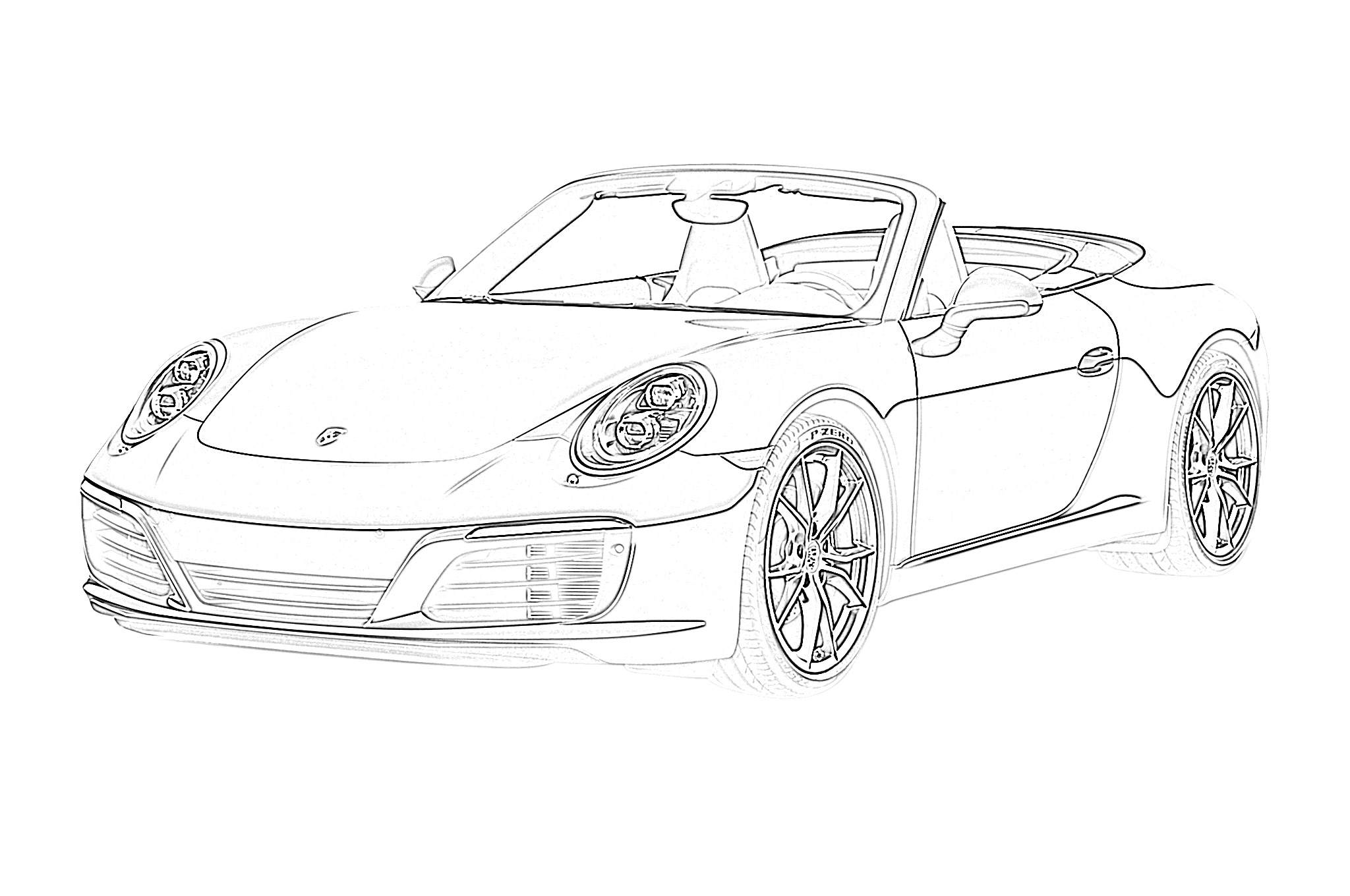 17 Free Sports Car Coloring Pages For Kids Save Print Enjoy 