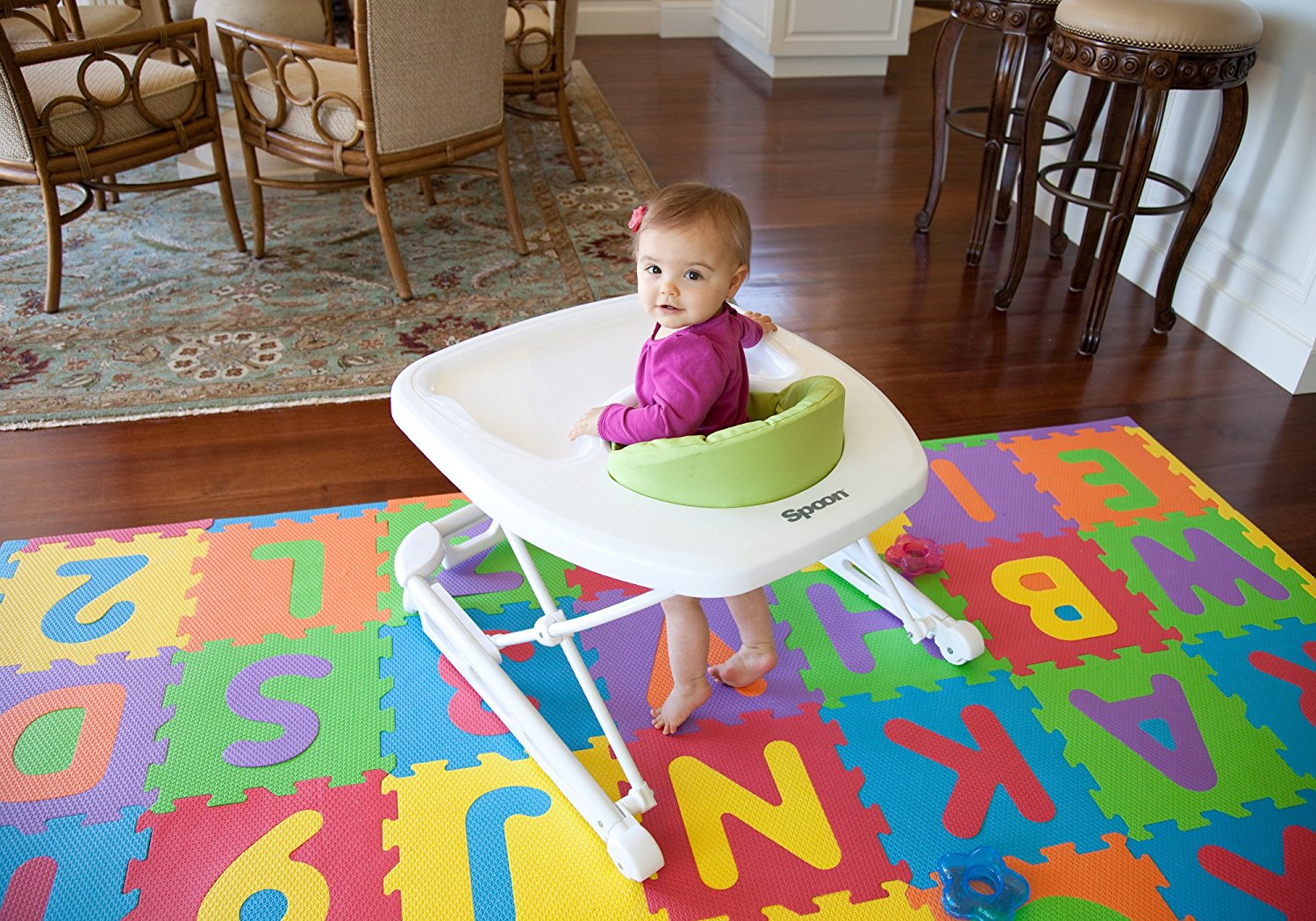 baby walker good on carpet