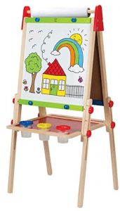 Award Winning Hape All-in-One Wooden Kid's Art Easel 