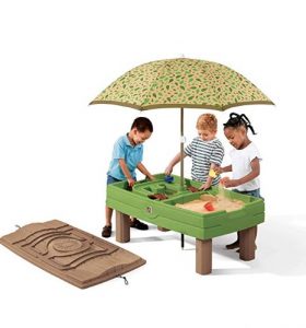 step2 naturally playful sand and water activity table with accessory