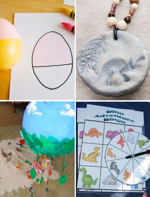 Dinosaur craft ideas